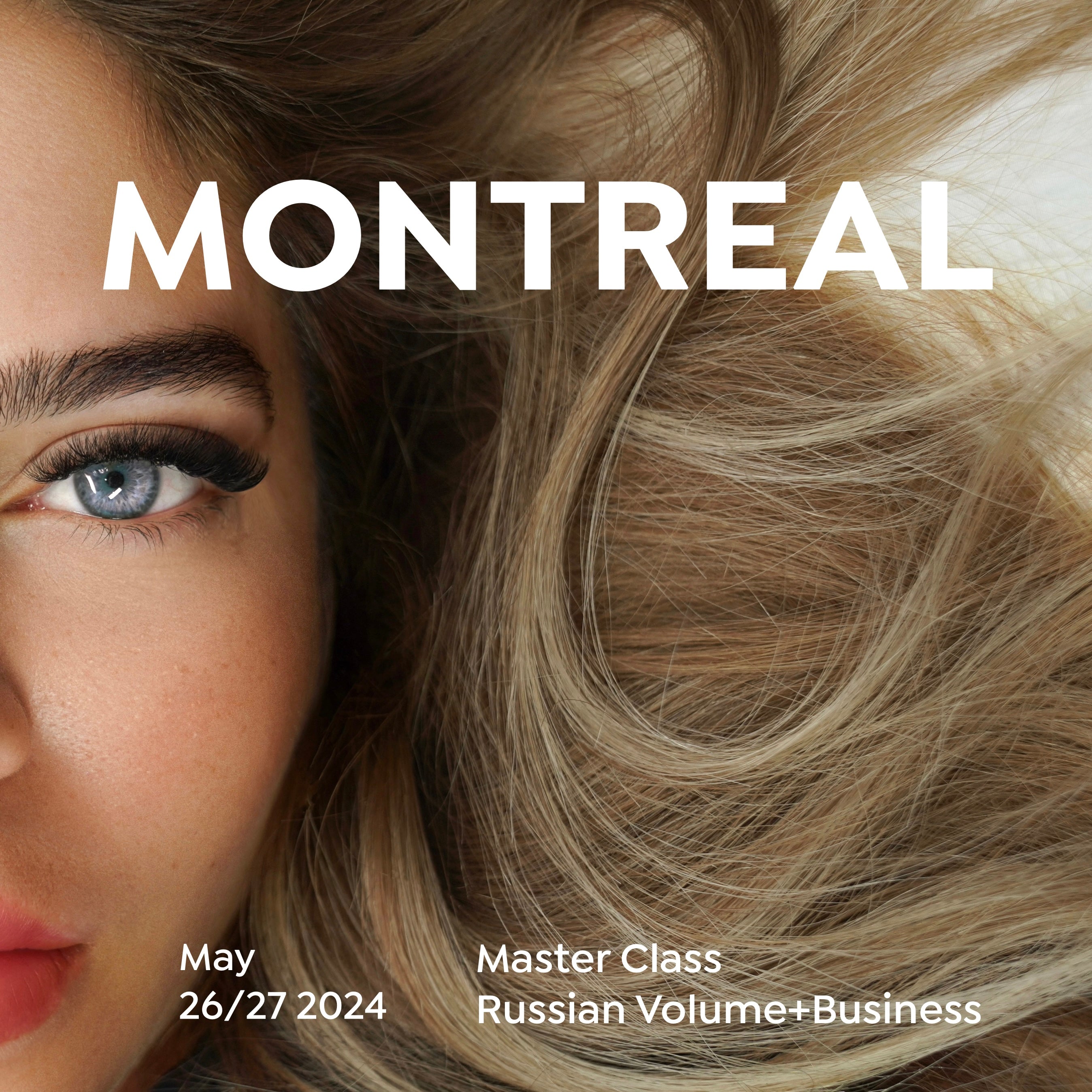 Volume Master Class, Montreal, Quebec May 26th-27th, 2024
